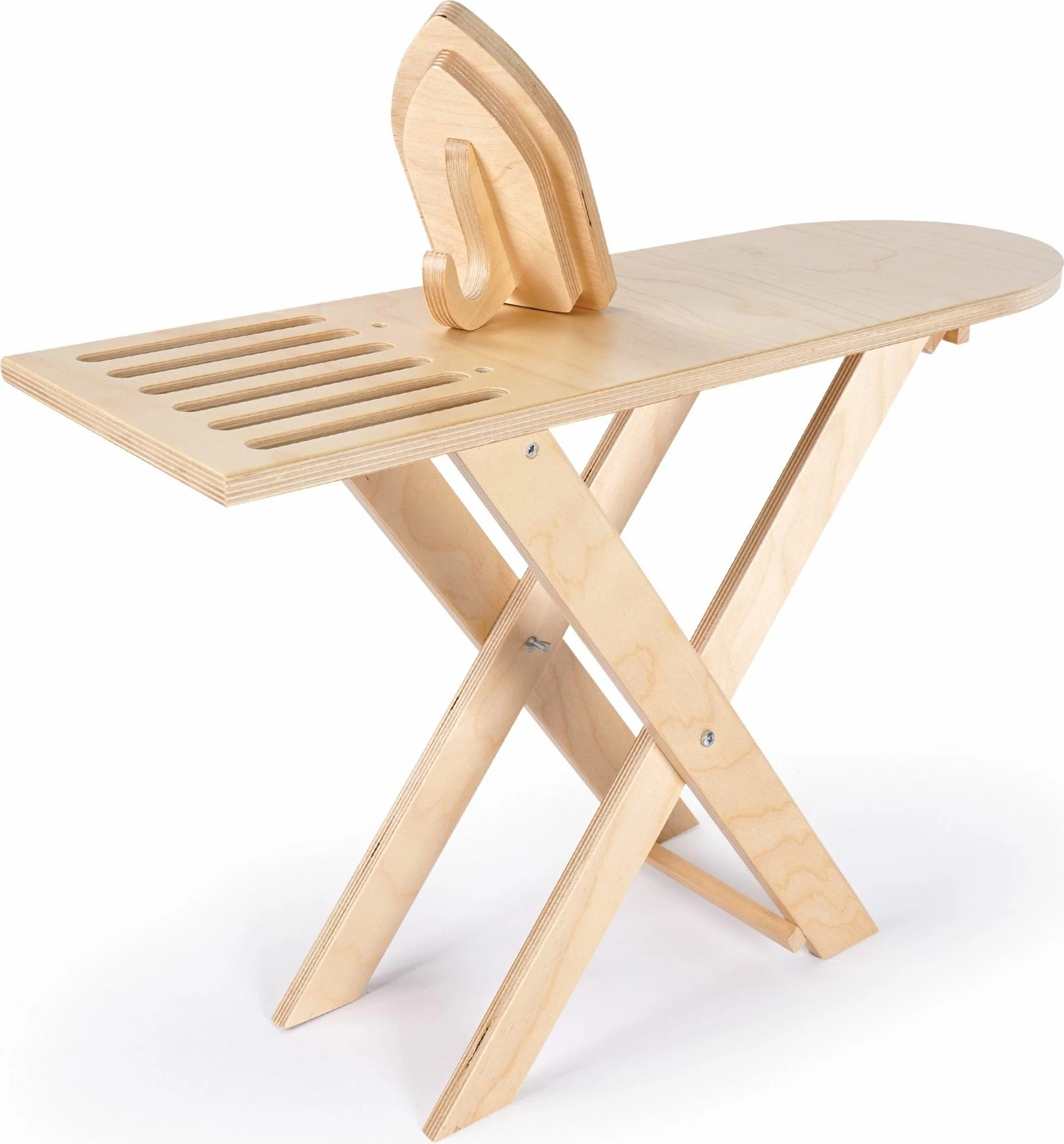 Set lodrash hekur dhe dërrasë për hekurosje, ngjyrë lisi, Skye Decor, BLTYZ-AKTV037, 2 copë