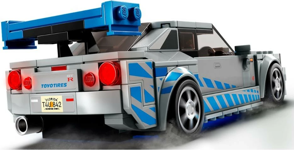 Set LEGO Speed Champions Nissan Skyline GT-R (R34) Fast & Furious, 319 pjesë