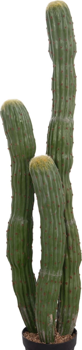 Bimë dekorative sintetike në vazo, lloj kaktusi, FH4747, 17.5x115cm