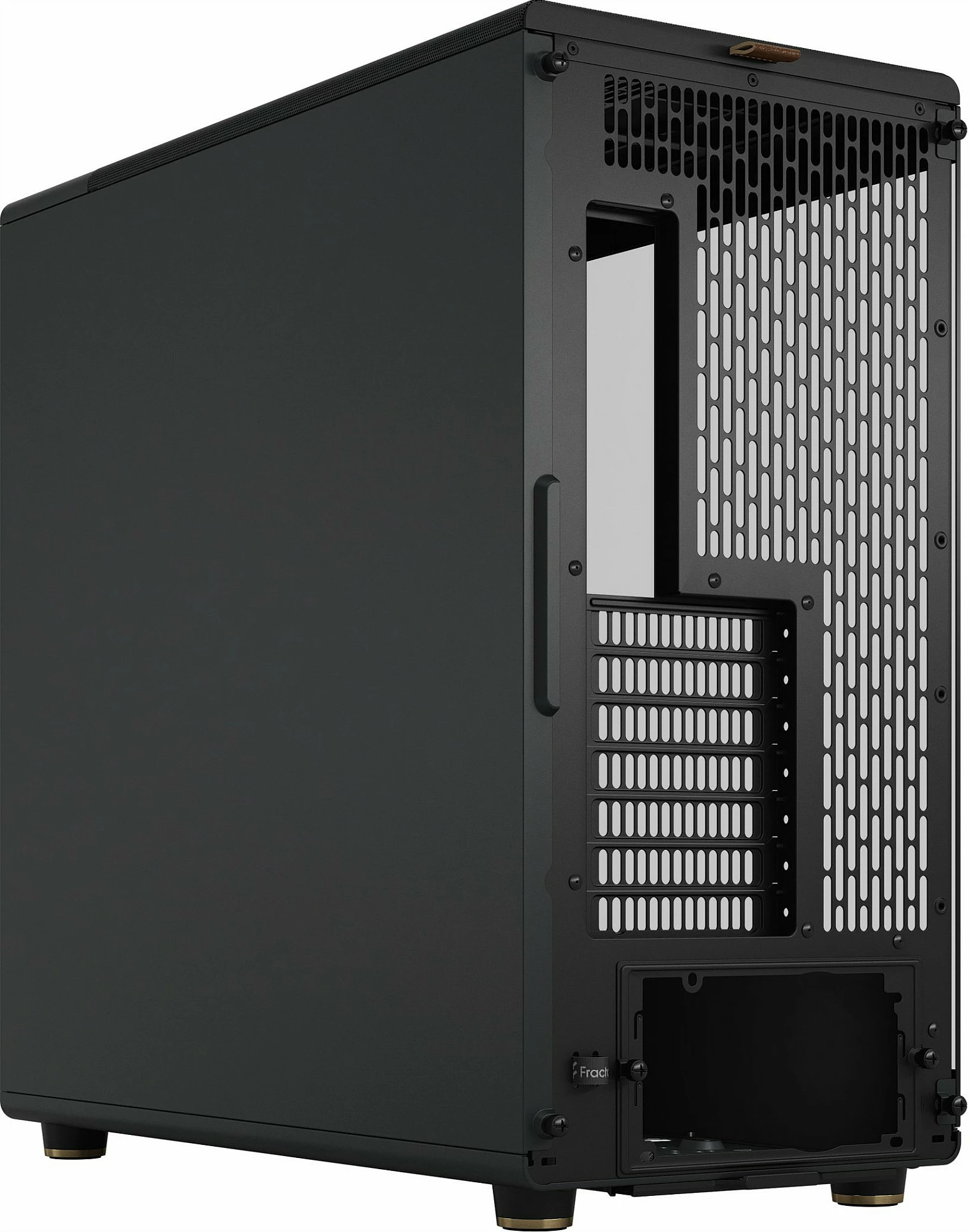 Kasë Fractal Design FD-C-NOR1X-02, Midi Tower, ATX, EATX, micro ATX, Micro-ITX, e zezë, qymyr