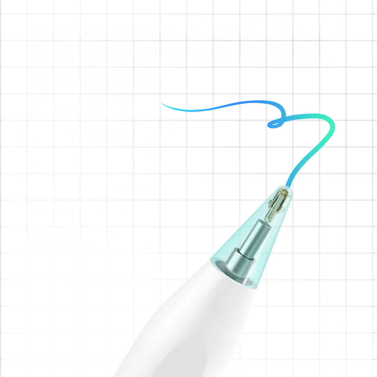 Stylus Wozinsky WRA-08 për iPad, USB-C Fast Charging, Bardhë