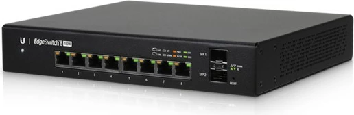 Switch Ubiquiti EdgeSwitch 8 150W, Managed, L2/L3, Gigabit Ethernet, PoE