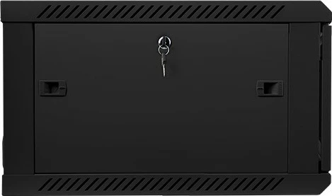 Kasë rrjeti Lanberg WF01-6606-10B, 19", 6U, 600x600mm, derë xhami, e zezë