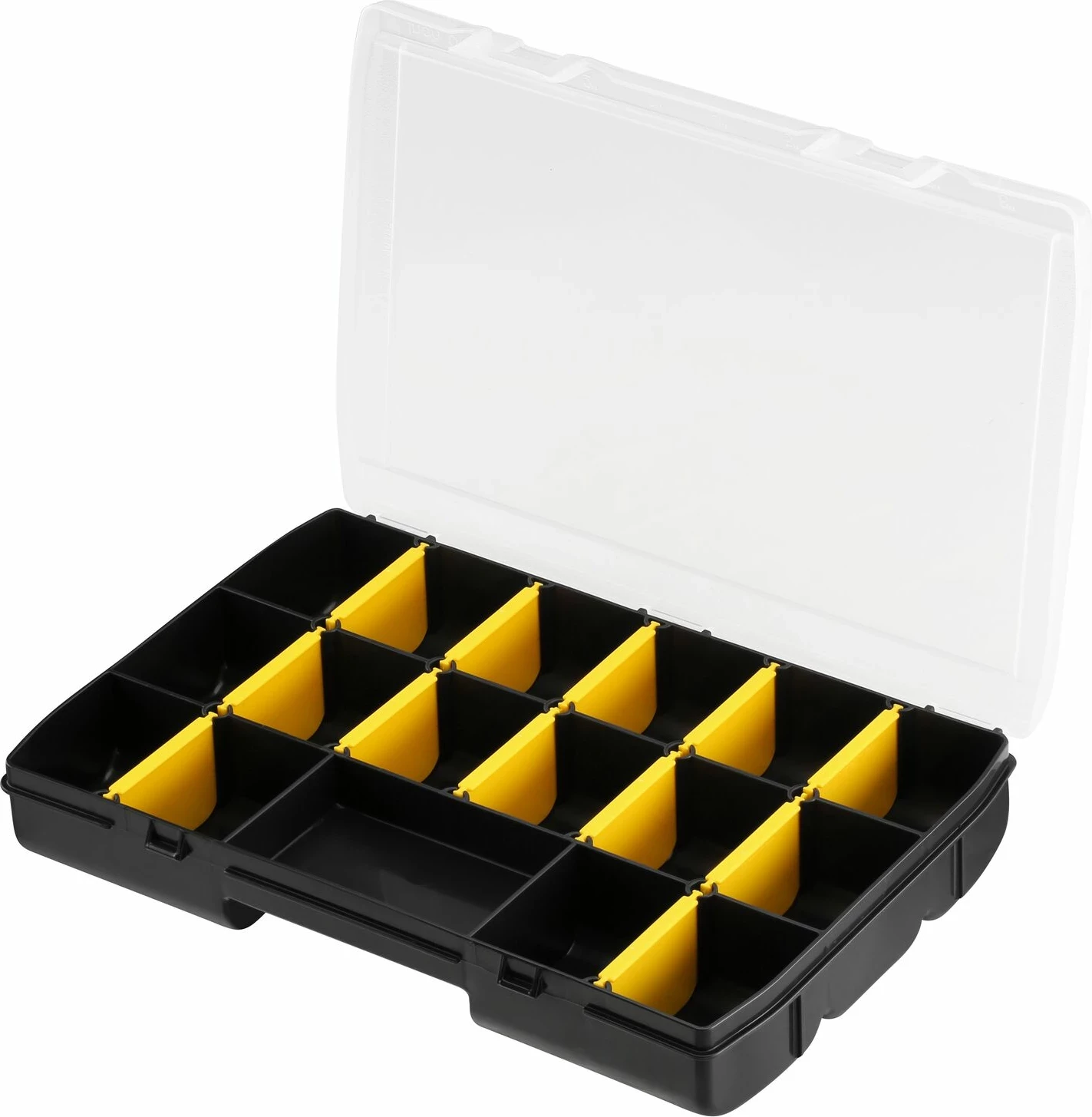 Organizator Stanley STST81680-1, 17 ndarje, 14", 300 x 185 x 45 mm, zi/verdhe