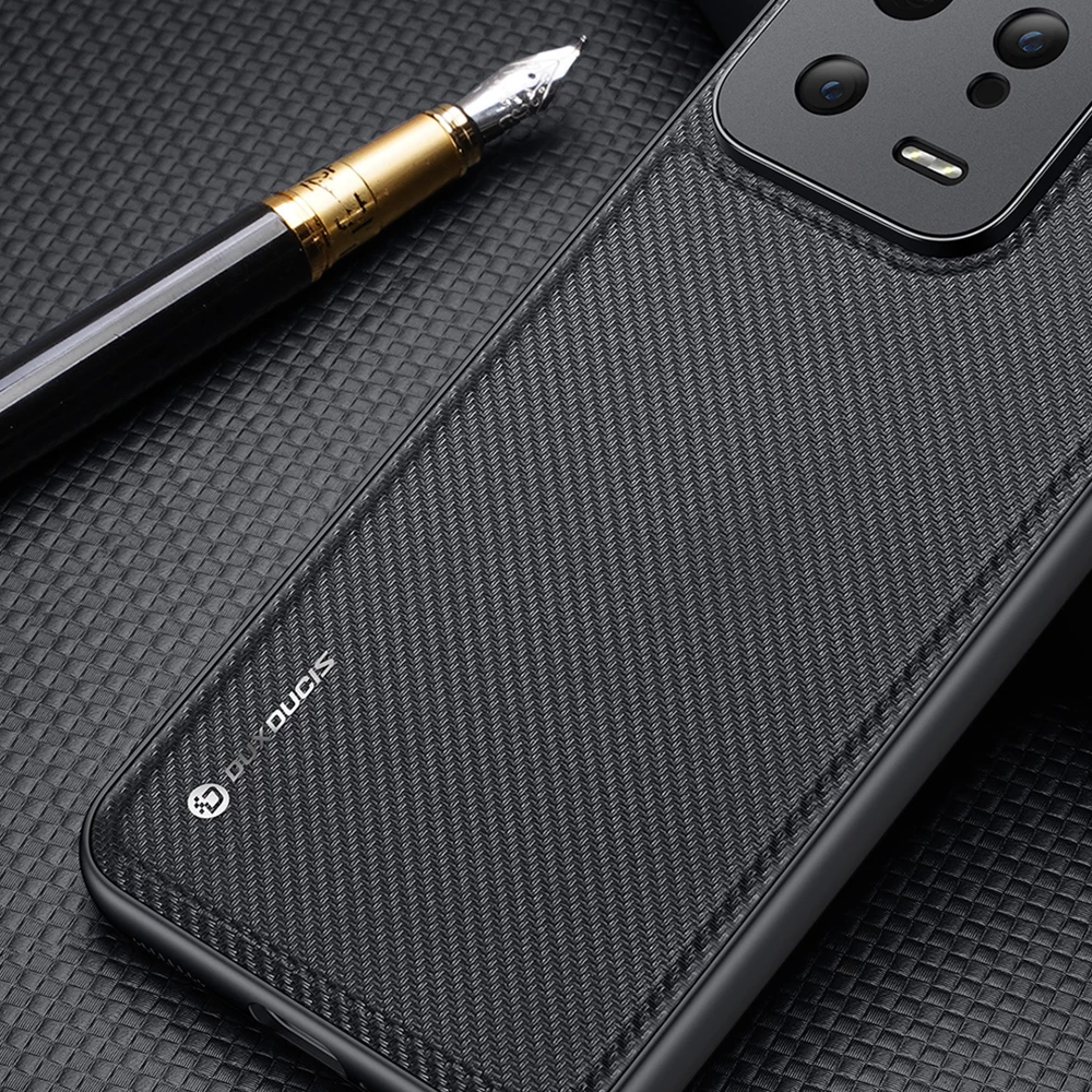 Mbështjellës Dux Ducis Fino për Xiaomi 13, Gri