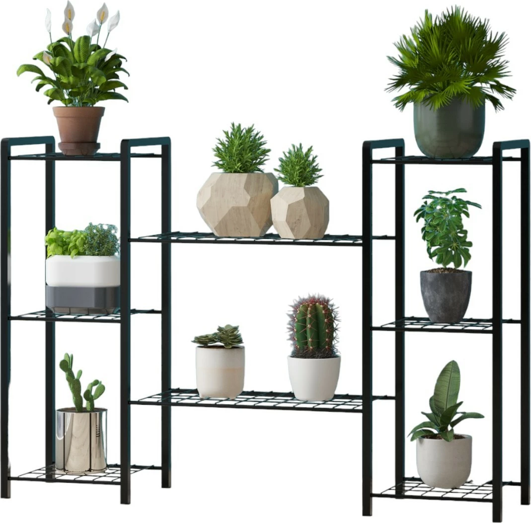 Jardiniere dekorative, ngjyrë e zezë, Skye Decor, Hector