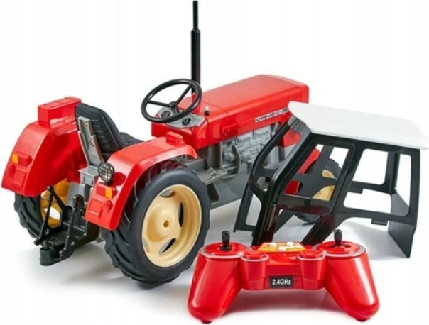 Traktor me telekomandë ATA Ursus DO-E357, 1:10, i kuq, set