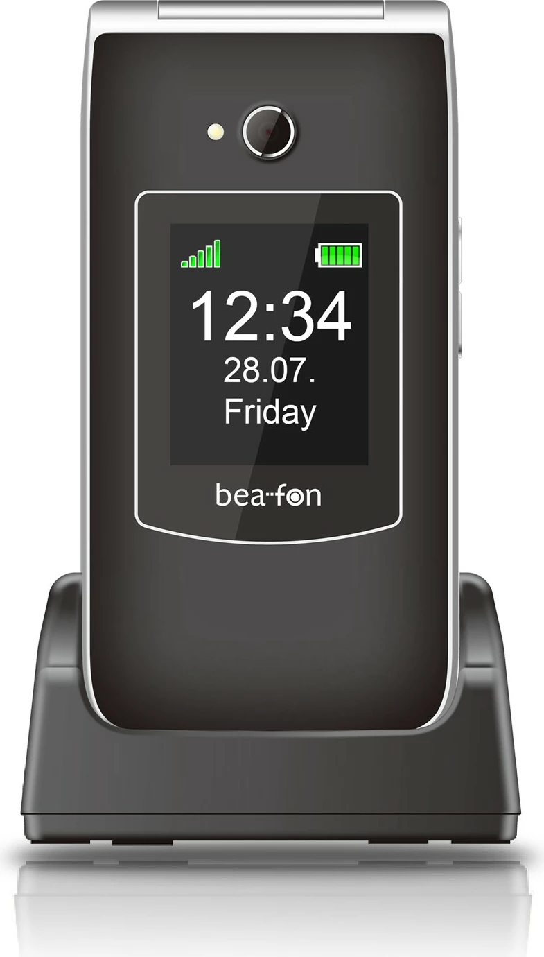 Celular bea-fon SL645 LTE, 64GB, zi-argjendtë