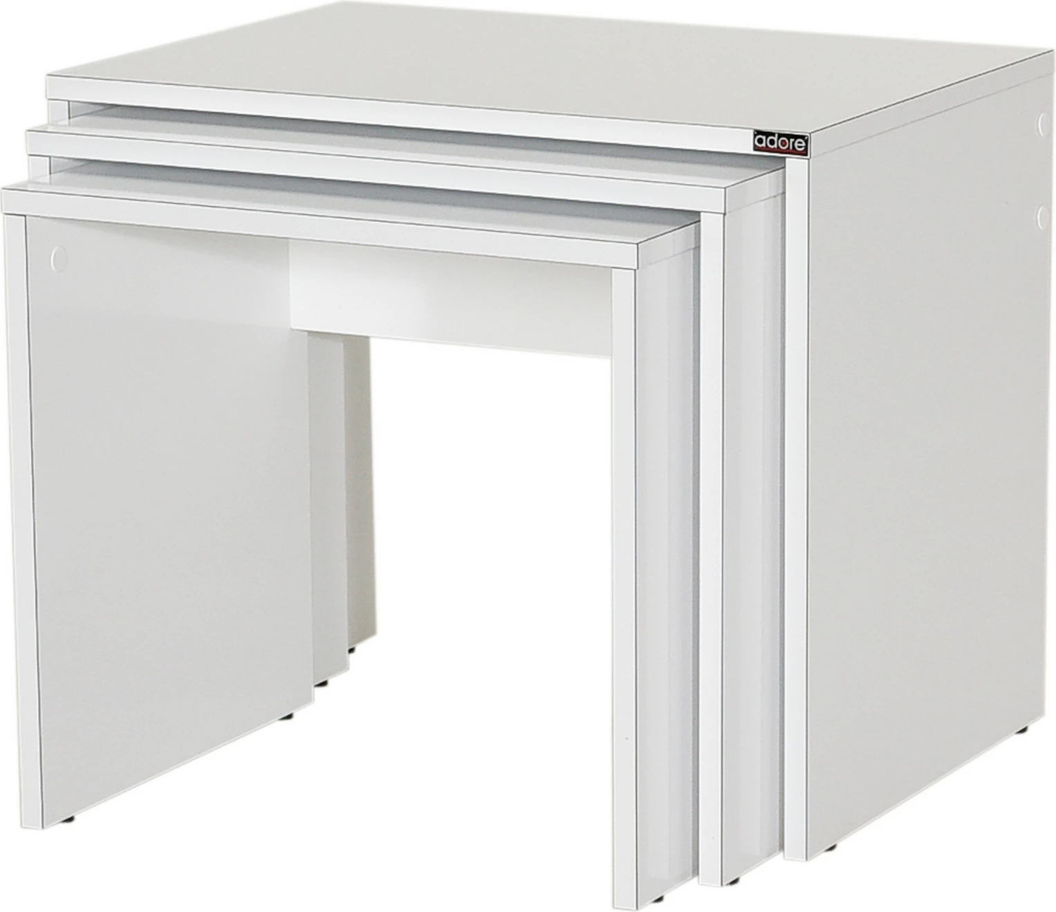 Tavolinë kafeje Hanah Home, Shp-103-Pp-1, e bardhë