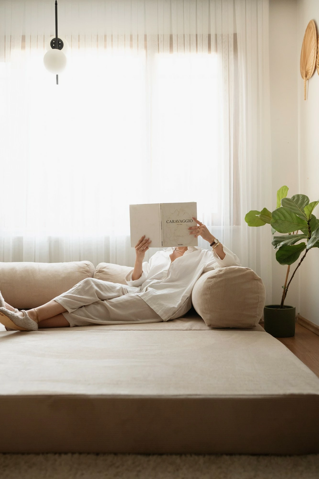 Divan-krevat 3 vende, Atelier del Sofa, Nook, kadife bezhë