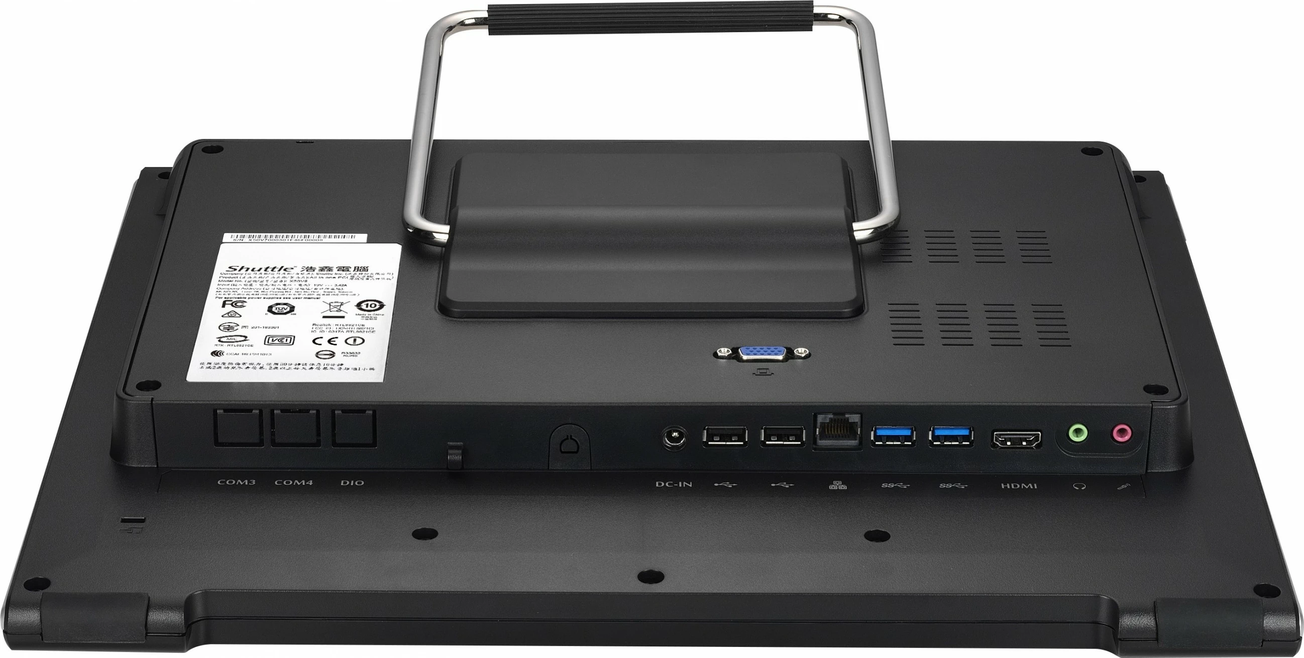 Barebone Shuttle X50V8U3, i3-10110U, 15.6", e zezë
