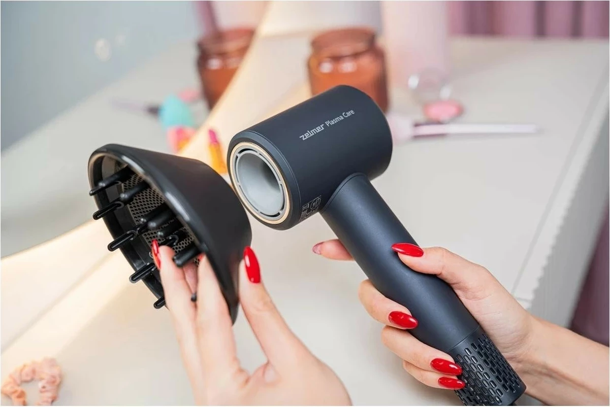 Tharëse flokësh Zelmer ZHD9004, 1600W, LED display, BLDC motor, e zezë