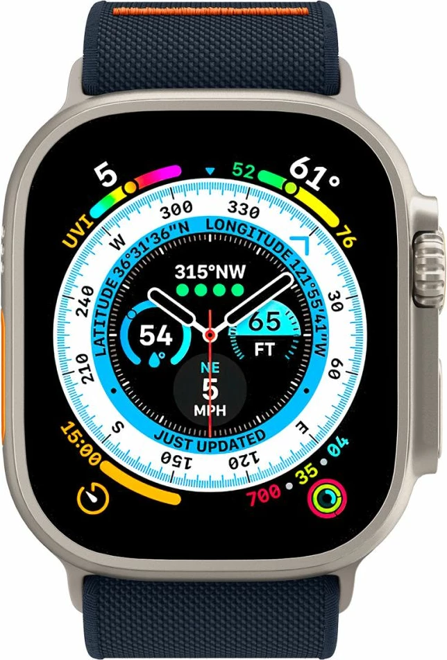 Rrip najloni për Apple Watch Spigen Fit Lite Ultra, 42/44/45/49 mm, Blu