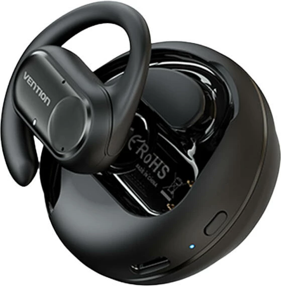 Kufje wireless Vention OpenBeat O11, Bluetooth 5.3, me mikrofon, e zezë