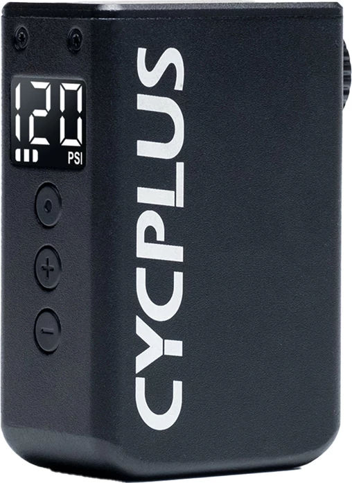 Pompë elektrike mini për goma Cycplus AS2 Pro Max, 120 PSI, bateri 600 mAh, USB-C, e zezë, set me aksesorë