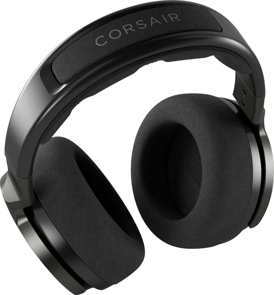 Kufje Corsair Virtuoso Pro Carbon, me mikrofon të shkëputshëm, ngjyrë e zezë