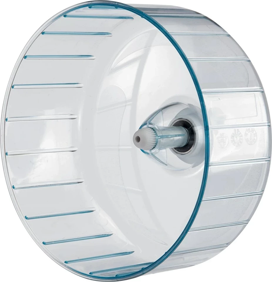 Rrotë ushtrimesh për brejtës FERPLAST Silea, 16.5x10cm, plastike, transparente