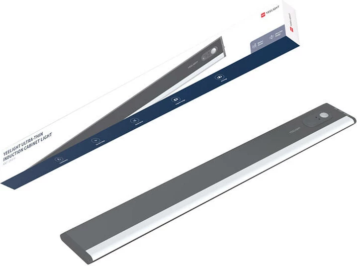 Llambë me sensor lëvizjeje Yeelight A50, ultra e hollë, 1500 mAh, 4000K, gri