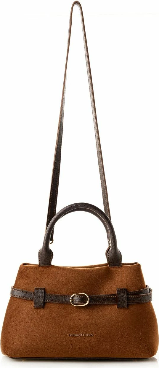 Çantë tote Vince Camuto, Vittoria Mini, kamosh kafe