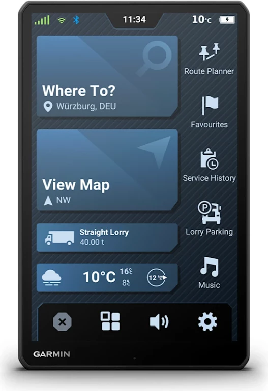 Navigator Garmin dēzl™ LGV1020, 10 inch
