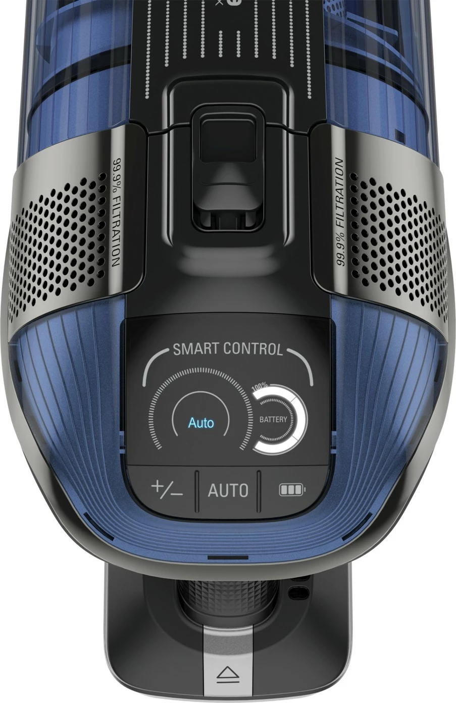 Fshesë me korrent pa kabllo Rowenta X-Force Flex 12.60 Aqua RH98C0WO, blu/zezë