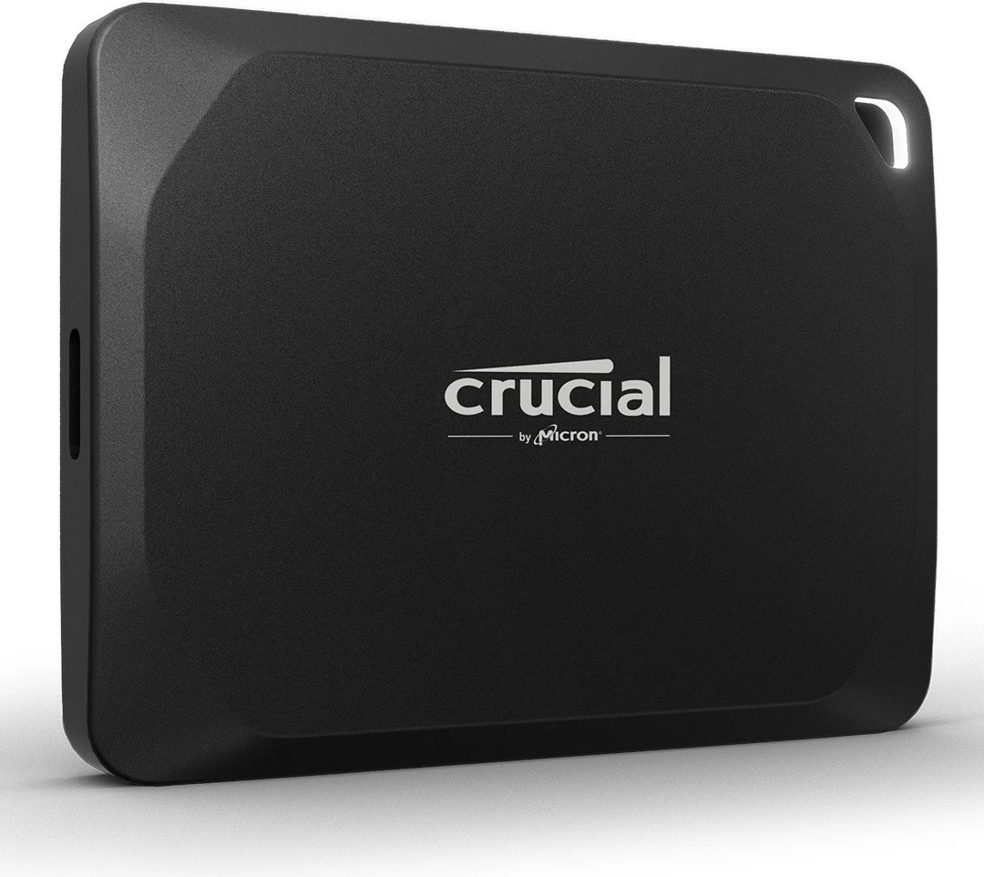 SSD i jashtëm Crucial X10 Pro 1TB, USB-C 3.2 Gen2 2x2, i zi