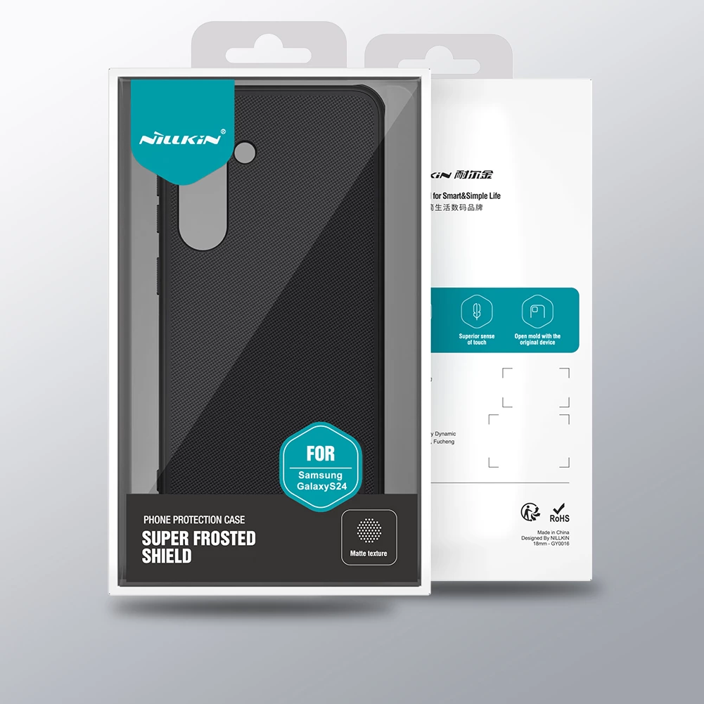 Mbështjellës Nillkin Super Frosted Shield Pro për Samsung Galaxy S24+, Kuq
