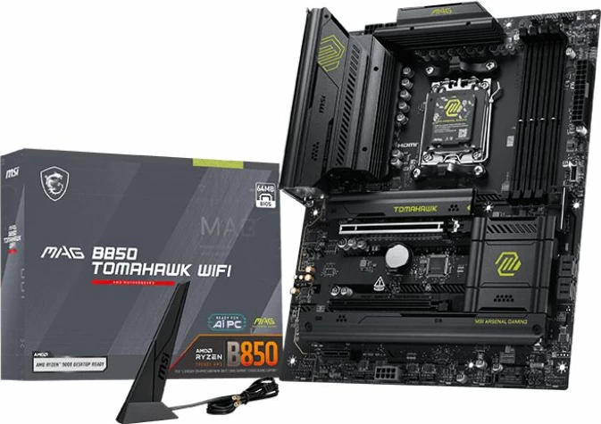 Pllakë amë MSI MAG B850 TOMAHAWK WIFI ATX, DDR5, Wi‑Fi 7