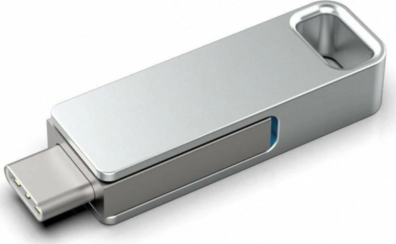 Pendrive PNY Duo-Link 64GB USB 3.2 Gen 2 (USB-C/USB-A), argjendtë