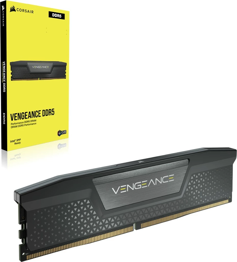 RAM Memorje Corsair Vengeance 64GB (2x32GB) DDR5 5600MHz CL40, e zezë