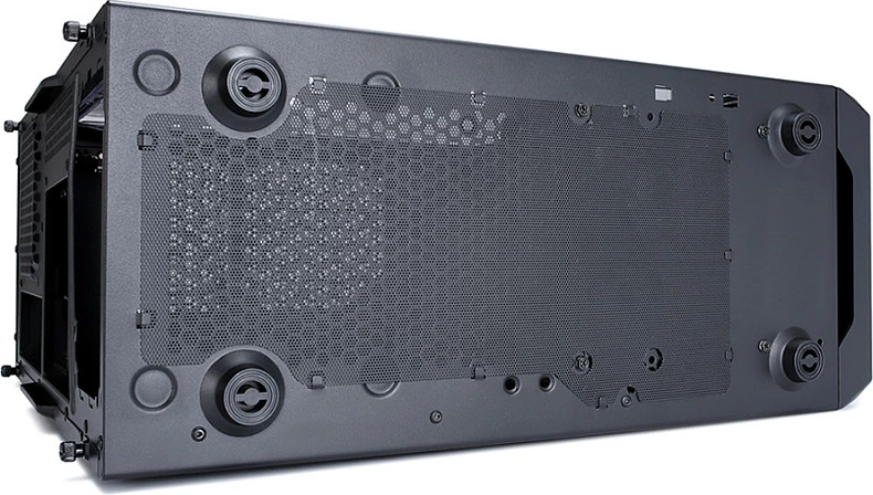 Kasë Fractal Design Focus G Midi Tower, ATX, micro ATX, ITX, e zezë, me dritare anësore dhe LED të bardhë