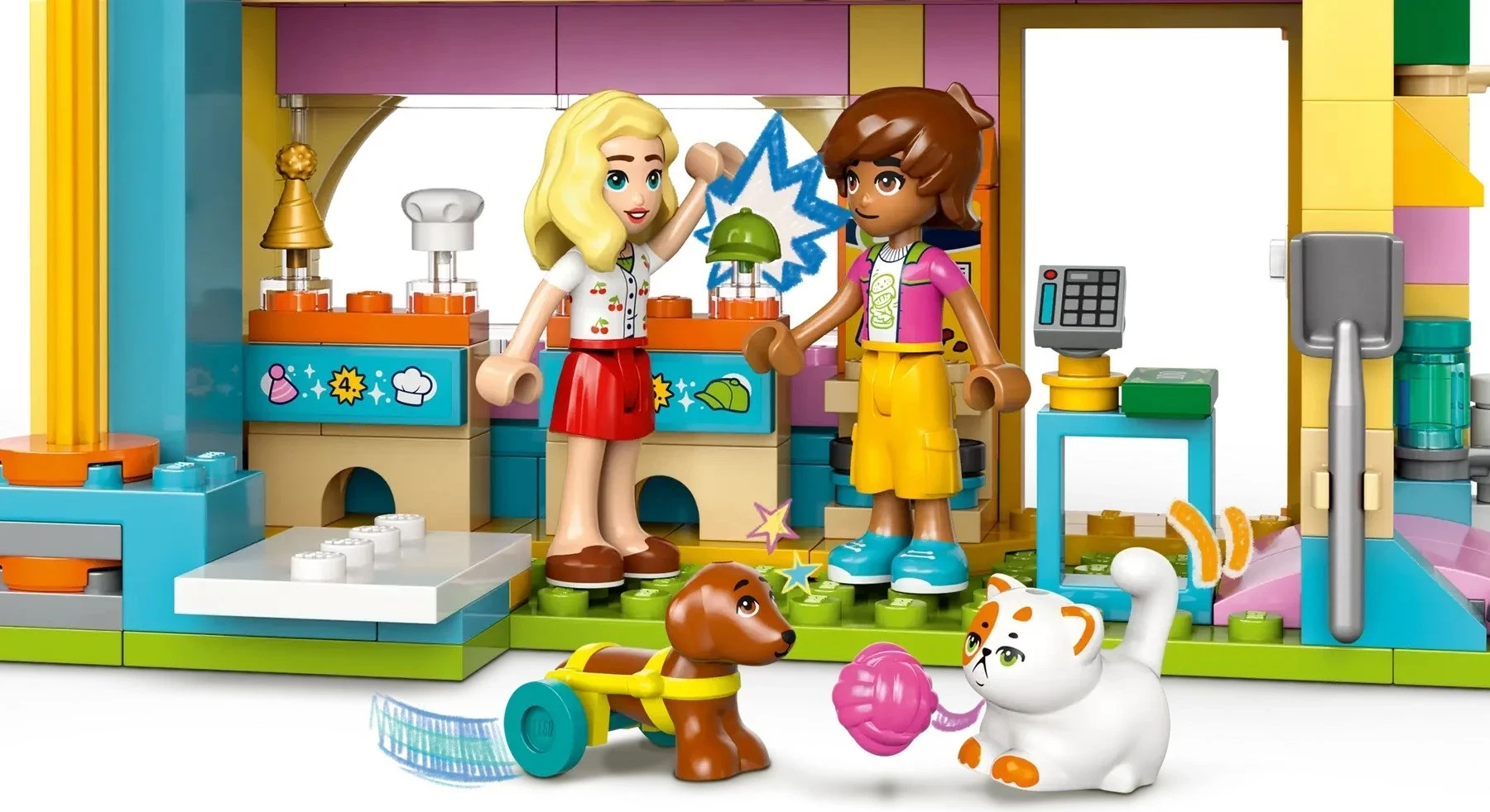 Set LEGO Friends 42650 Dyqan Aksesorësh për Kafshë