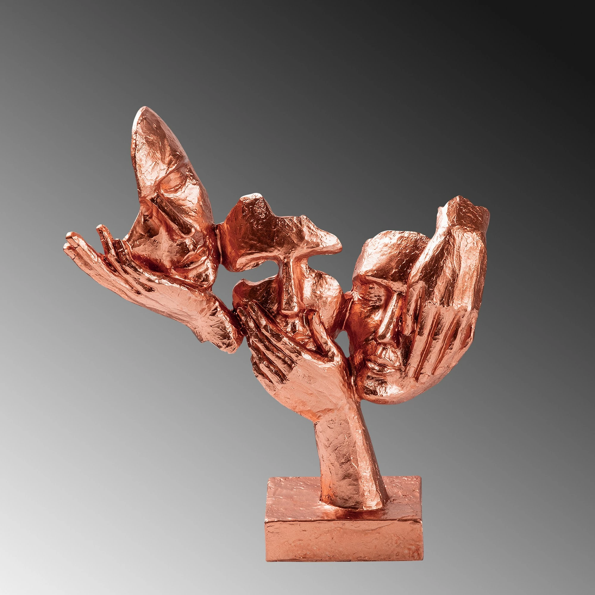 Objekt dekorativ Aberto Design, ngjyrë bakri, Yak-033-A