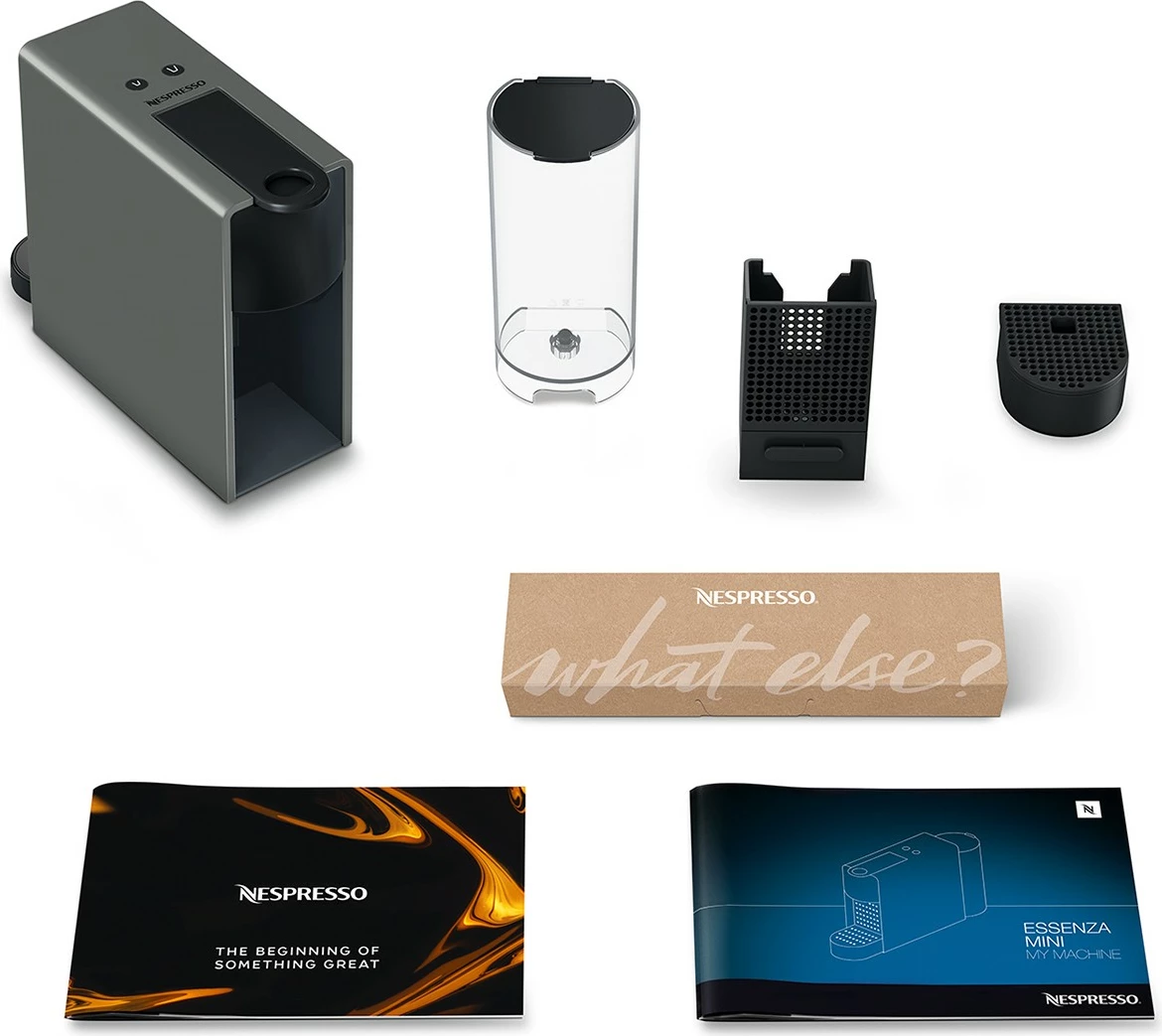 Aparat kafeje kapsula Krups XN110B, 0.6L, 1310W, Nespresso, zi/gri