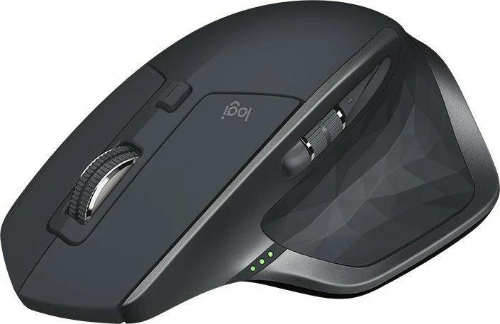 Maus Logitech MX Master 2S, wireless, laser, 4000 DPI, grafit