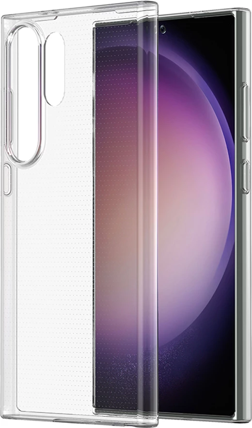 Mbështjellës Hurtel Ultra Clear për Samsung Galaxy S24 Ultra, Transparent