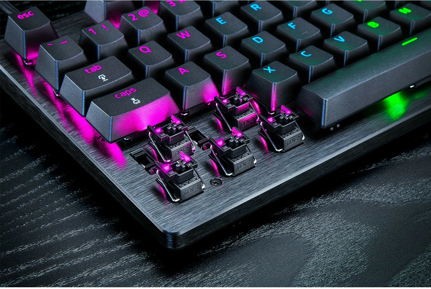 Tastierë Razer Huntsman V3 Pro Tenkeyless, 8KHz, layout gjerman, RGB
