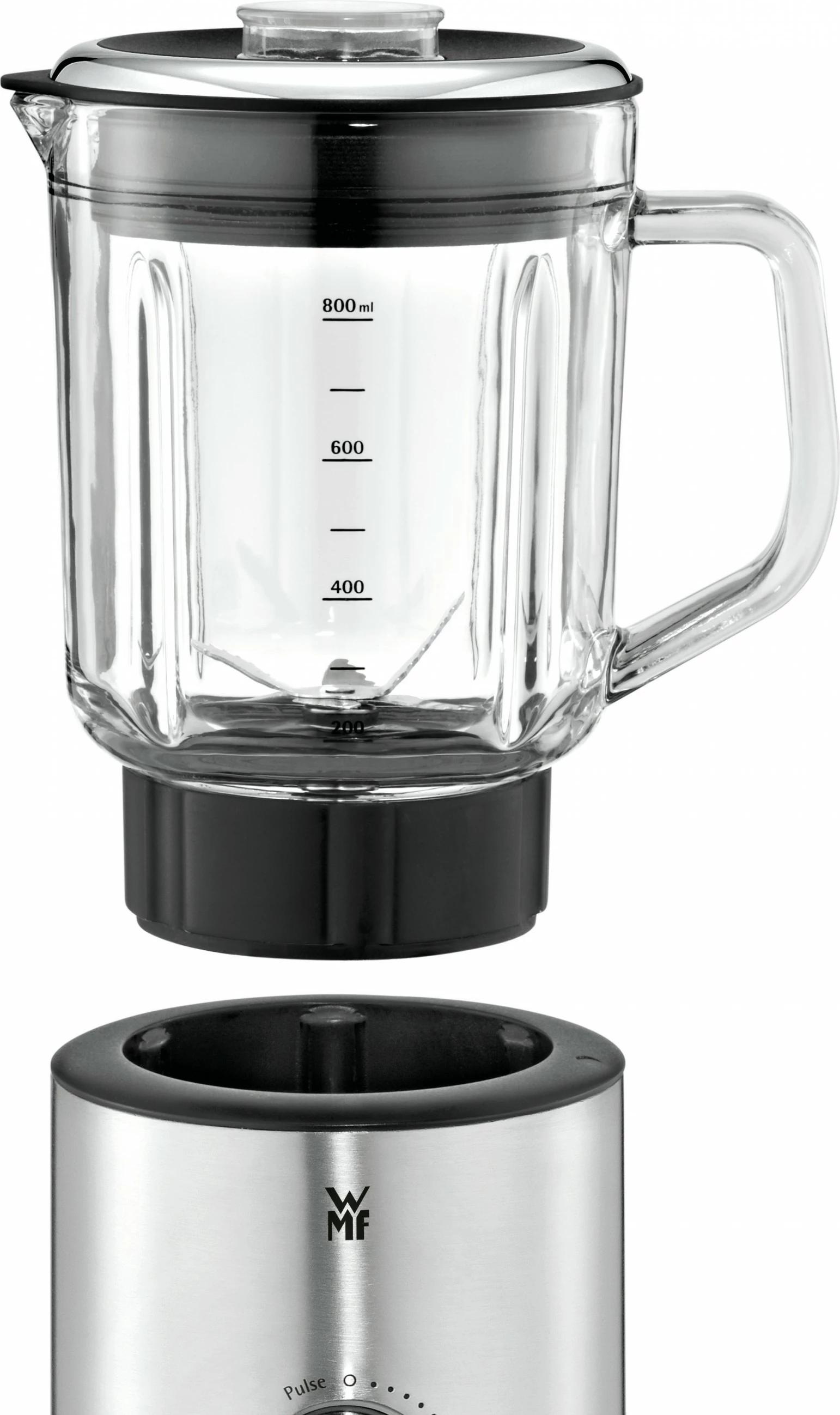 Blender tavoline WMF KITCHENminis 0416490011, 0.8L, 400W, inox, zi