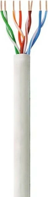 Kabllo rrjeti Techly U/UTP CAT6, 305m, Gri