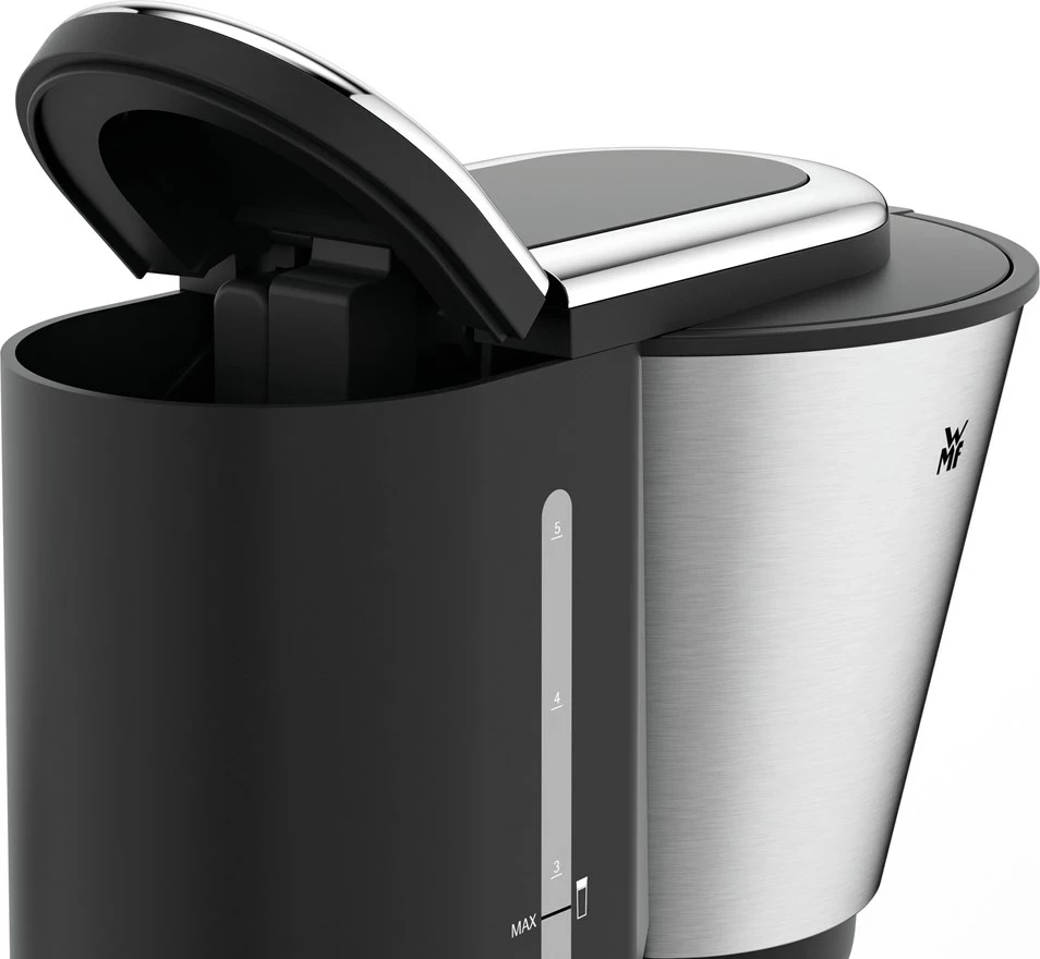 Aparat kafeje WMF KITCHENminis 0412260011, gjysmë-automatik, 0.625 L, i zi