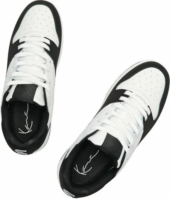 Këpucë meshkuj Karl Kani, të bardha dhe të zeza