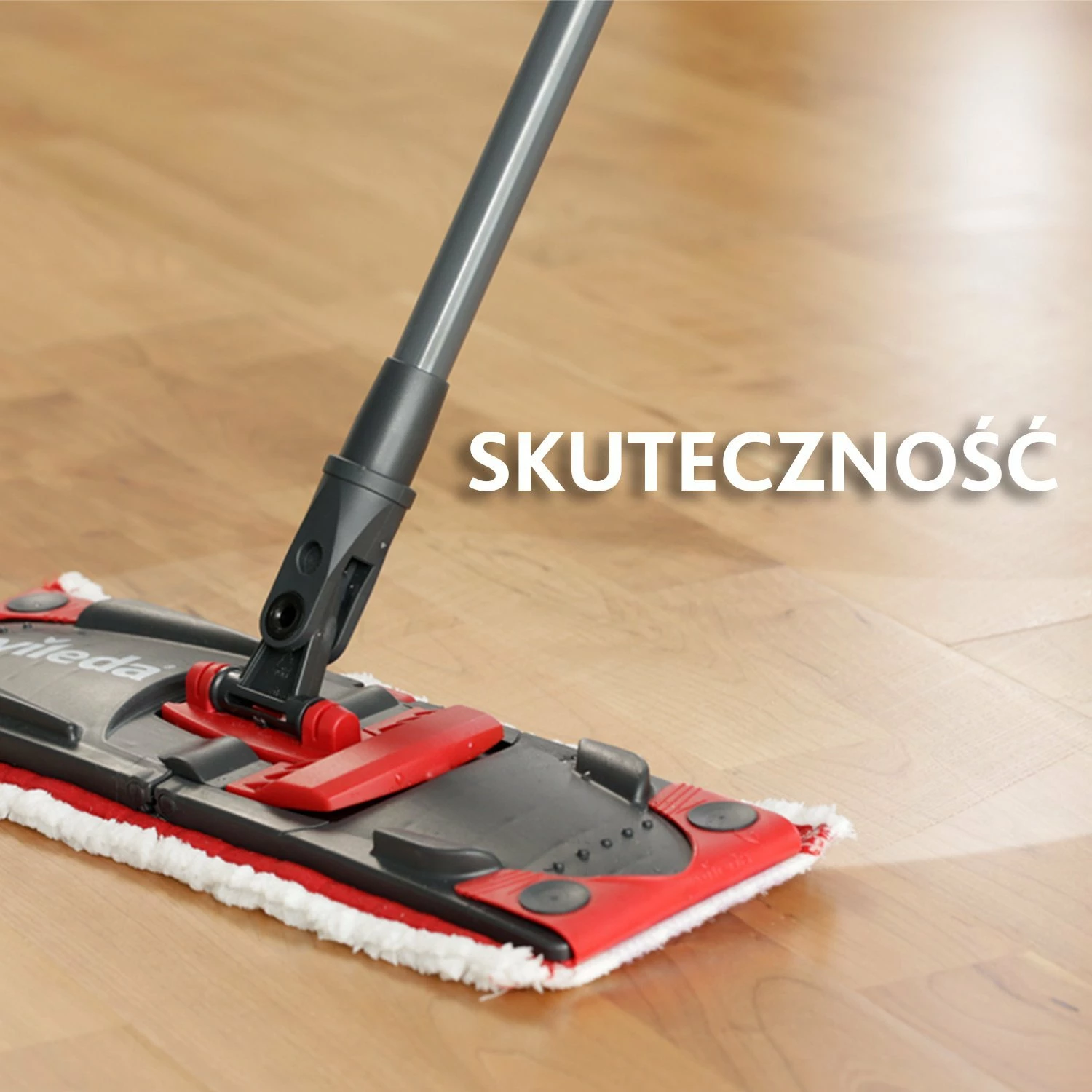 Insert për mop Vileda Ultramax 155747, mikrofibër 2në1, 1x, e bardhë/kuqe