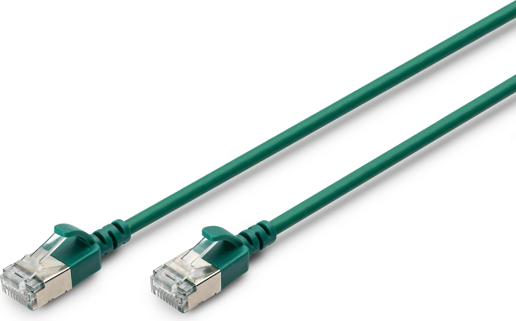 Kabllo rrjeti Digitus Patchkabel Cat6a 2m, RJ-45, e gjelbër