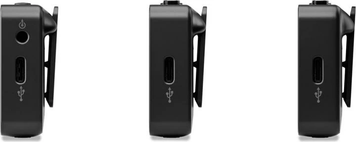 Mikrofon pa tela, RØDE Wireless GO III WIGOGEN3, set 2 transmetues + 1 pranues, e zezë