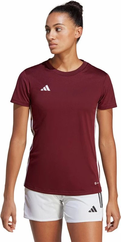 Fanellë stërvitjeje për femra adidas, e kuqe
