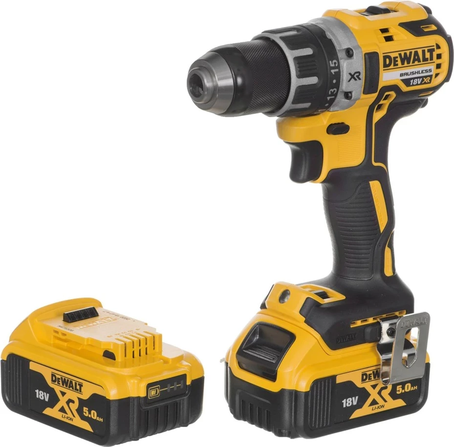 Turjelë DeWalt DCD791P2, 1.7 kg, e zezë / verdhë