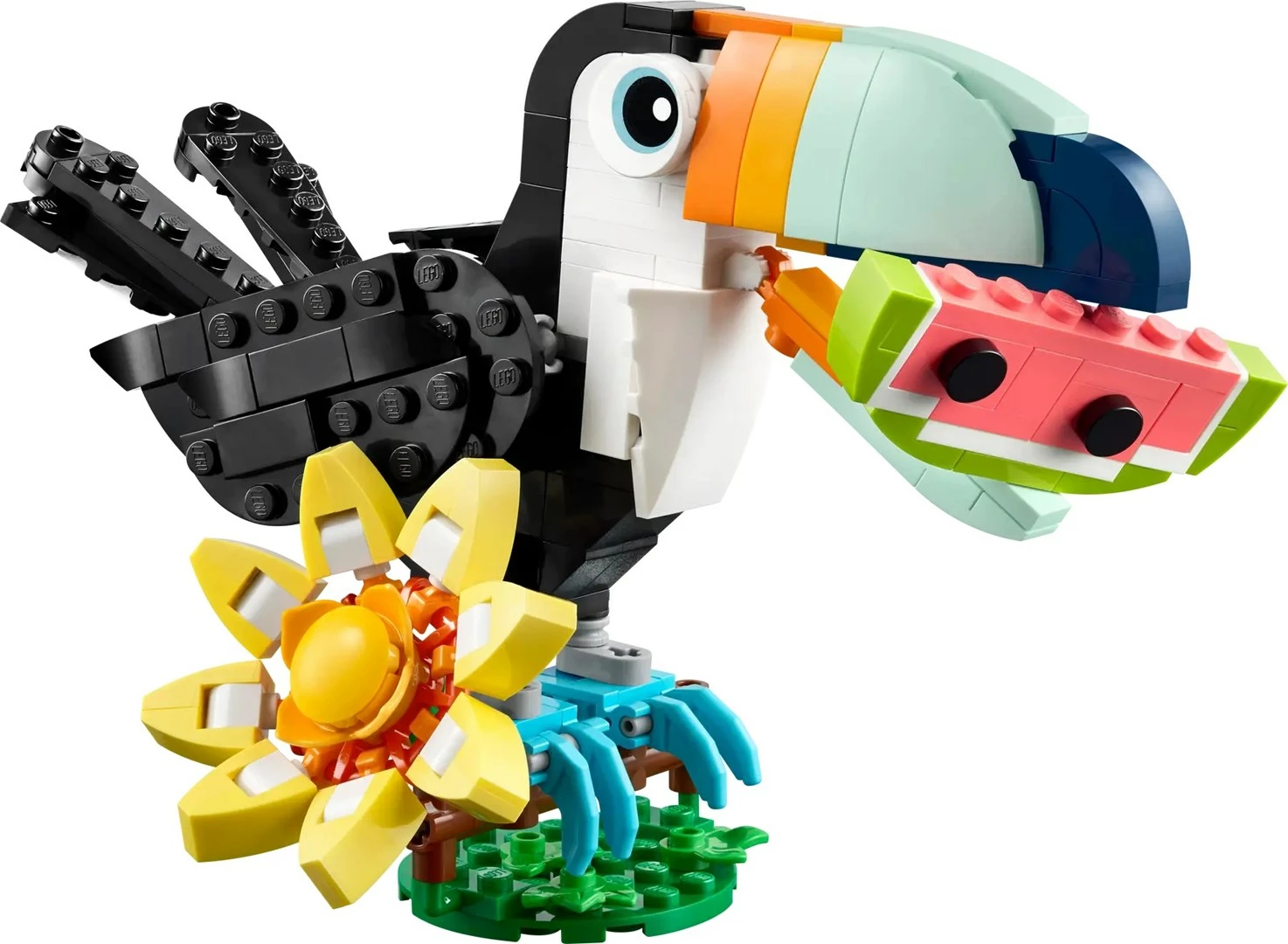 Set LEGO Creator 3-in-1 31173 Wild Animals: Tropical Toucan, 225 pjesë