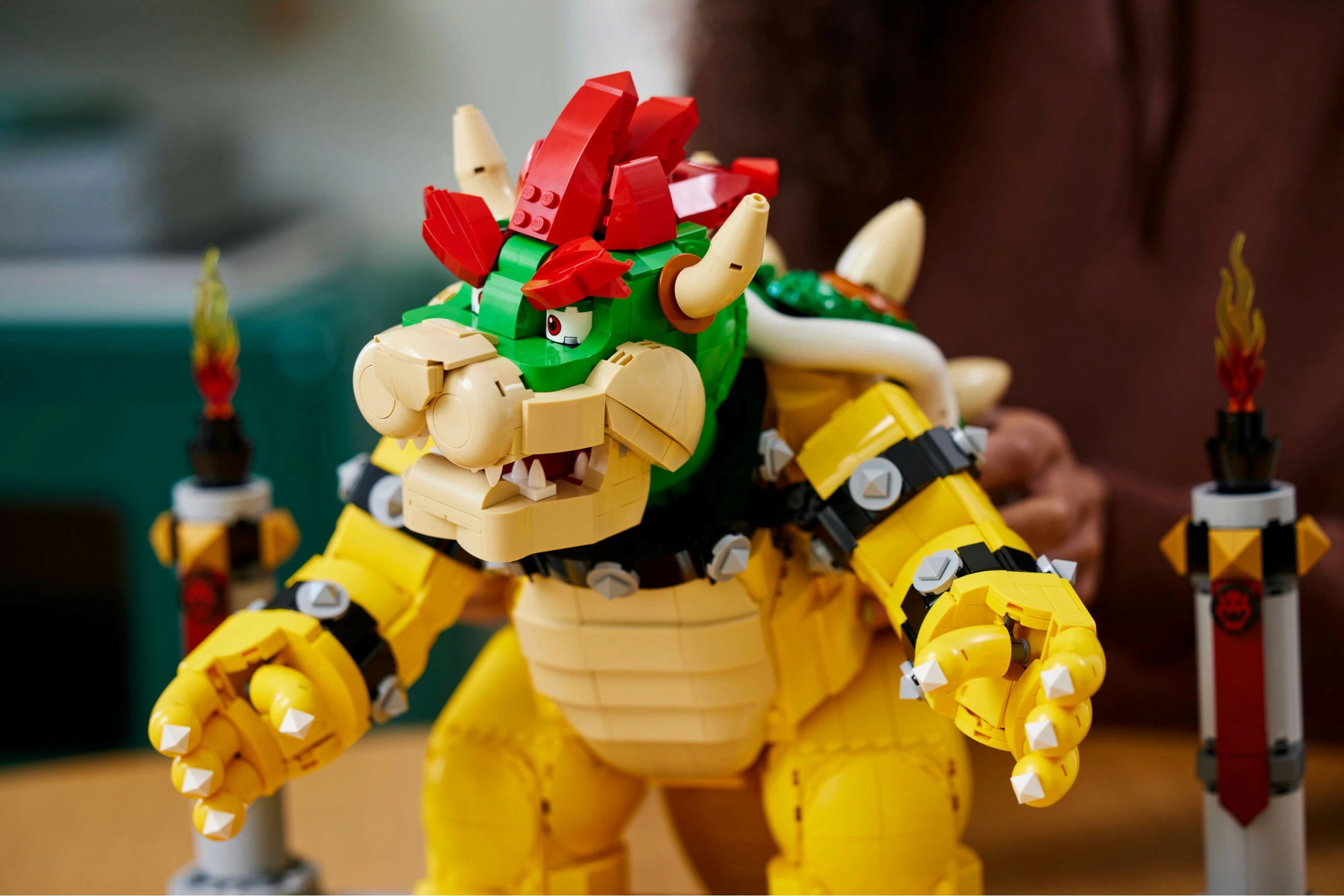 Set ndërtimi LEGO Super Mario The Mighty Bowser, 2807 copë, plastikë, shumëngjyrësh