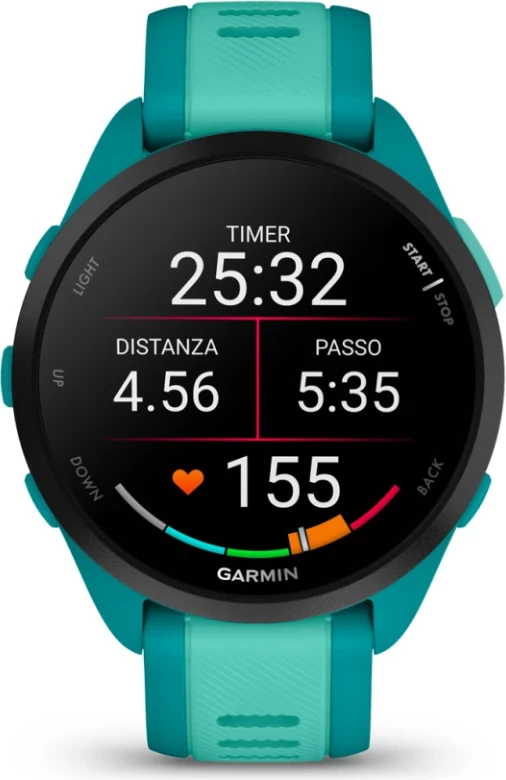 Smartwatch Garmin Forerunner® 165 Music Turquoise/Aqua