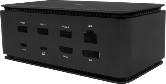 Docking station I-Tec Metal USB4 me karikues universal 100W, 1x HDMI, 1x DP, 3x USB 2.0, LAN, SD, i zi